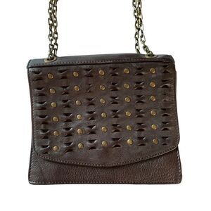 FRYE Jade Cross body brown leather bag NEW NWT